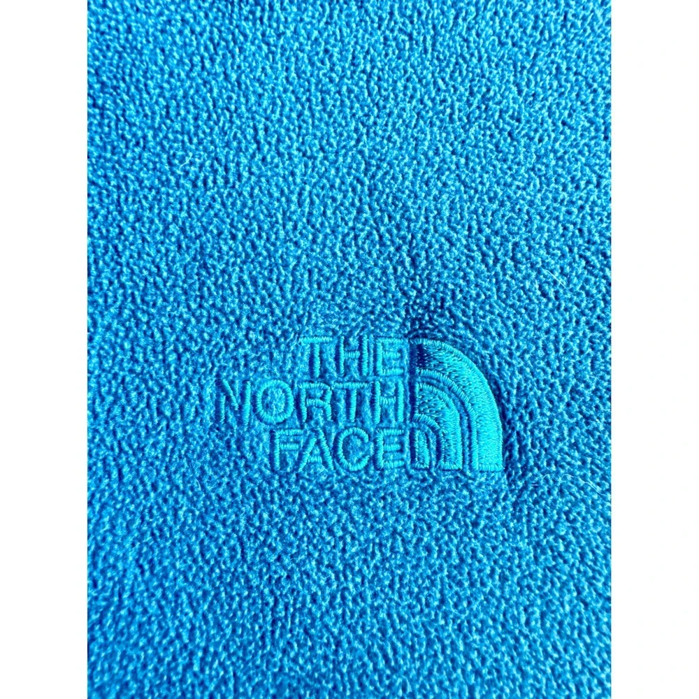 The North Face TKA 100 Fleece Pullover Teal Blue Mens XXL Quarter Zip Sweater